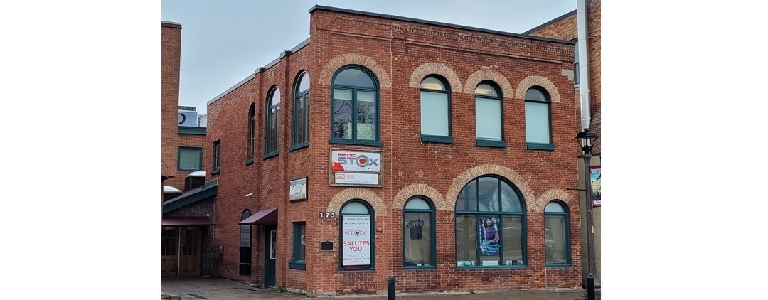 Vintage exterior shows off building's historic roots